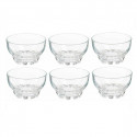 Set of bowls Karaman Transparent Glass 275 ml (8 Units)