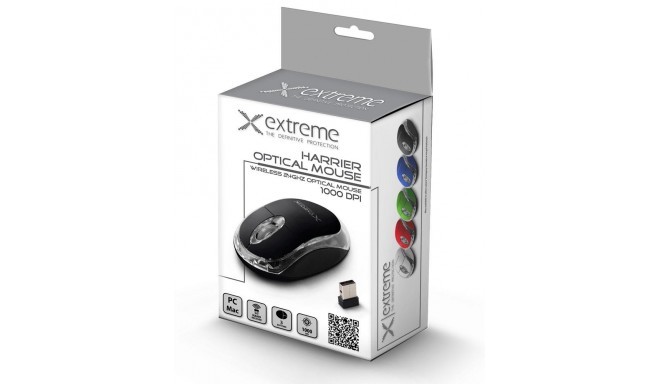 Extreme wireless mouse XM105K Harrier 3D, black