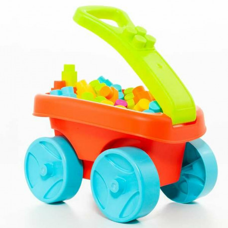 Ehitusklotsid Moltó 20 Tükid, osad Käru