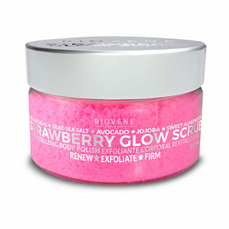 Kehakreem Biovène Strawberry Glow Scrub 200 g