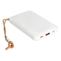 Power Bank VEGER MagOn with wireless charging support MagSafe 15W - 10 000mAh PD 22,5W white (VP1151