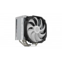 SILENTIUMPC FORTIS 5 ARGB SPC308 CPU cooling PC Fan Radiator 14 cm LED Black, Silver