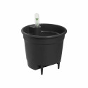 Taimepott Elho Must polüpropüleen Ringjas Kaasaegne Ø 21 cm 21 cm
