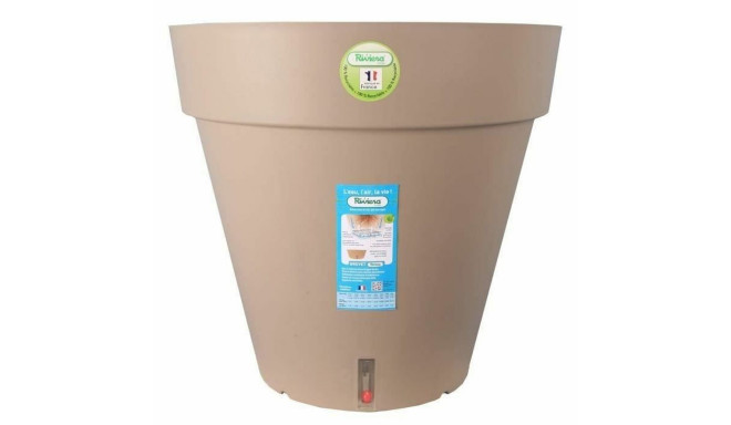 Plant pot Riviera Brown Taupe polypropylene Plastic Circular Ball Ø 50 cm