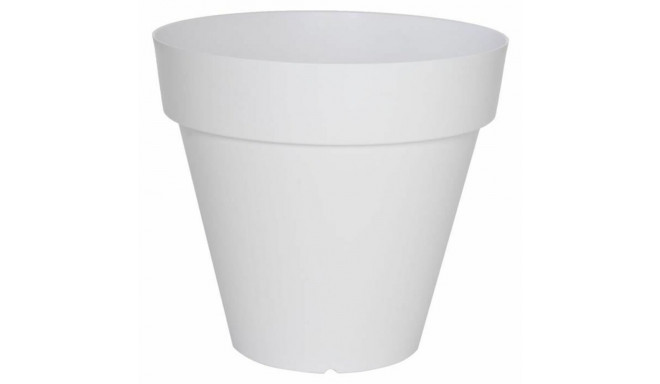 Plant pot Riviera White Plastic Squared Ø 50 cm