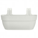 Hanging Planter Elho White Plastic Rectangular Modern 24 x 46 x 26,5 cm