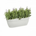 Hanging Planter Elho White Plastic Rectangular Modern 24 x 46 x 26,5 cm