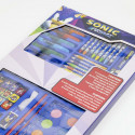 Stationery Set Sonic Briefcase Dark blue