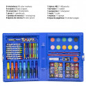 Stationery Set Sonic Briefcase Dark blue