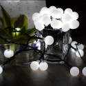 100 LED Kalėdinė girlianda burbuliukai, ilgis 11m., šalta šviesa, 2022Y