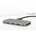 DIGITUS Hub 7-port USB 3.0 SuperSpeed, Power Supply, HQ aluminum