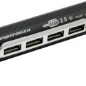 ESPERANZA Hub 4 Porty EA115 USB 2.0 ALUMINIUM
