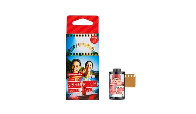 Lomography Color Negative 100 ISO 35mm, 3 Pack colour film 36 shots