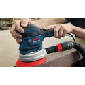 Bosch GEX 40-150 PROFESSIONAL Disc sander 12000 RPM 24000 OPM Black, Blue, Grey, Red 400 W