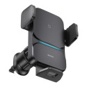 Baseus Wisdom Car Mount Wireless Charger Active holder Mobile phone/Smartphone Black