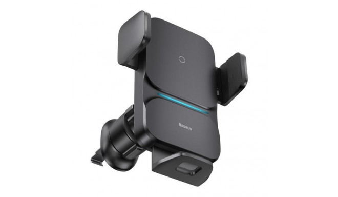 Baseus Wisdom Car Mount Wireless Charger Active holder Mobile phone/Smartphone Black