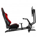 NanoRS RS160 Gaming Chair Racing Simulator Stand 3 in 1 PC Console Gamers Synthetic Leather Cover St