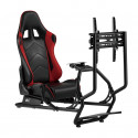 NanoRS RS160 Gaming Chair Racing Simulator Stand 3 in 1 PC Console Gamers Synthetic Leather Cover St