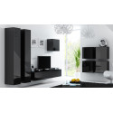Cama TV Stand VIGO '180' 30/180/40 black/black gloss Cama TV Stand VIGO '180' 30/180/40 black/black gloss