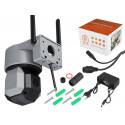 Internet Rotary Exterior Camera IP socket E27 IP65 PTZ 5Mpix 230V SMART LTC VISION