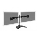 Monitor Stand, 2xLCD, max. 27'', max. load 8kg,  adjustable and rotated 360°