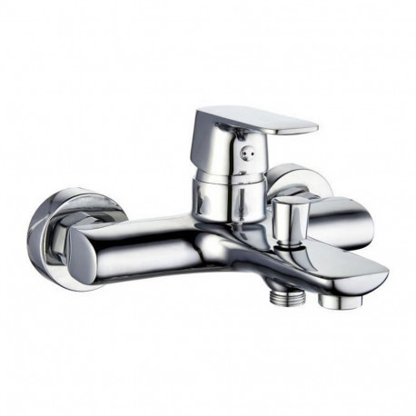 Mixer Tap Rousseau Grey Metal Brass 15 cm