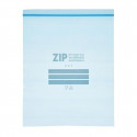 Toiduainete säilitamise taaskasutatavate kottide komplekt ziplock 30 x 40 cm Sinine Polüetüleen 7 L 