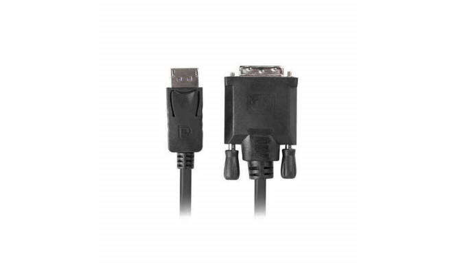 DisplayPort Kaabel Lanberg CA-DPDV-10CU-0018-BK Must