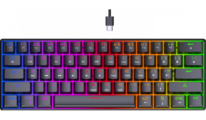 Klawiatura PREYON Red All Claw Gateron Red Ho