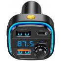 XO FM transmitter + charger BCC08 BT MP3, black