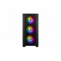 MSI MAG FORGE M100R computer case Midi Tower Black, Transparent