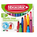 Viltpliiats Fibracolor Colorito Maxi 12 värvi