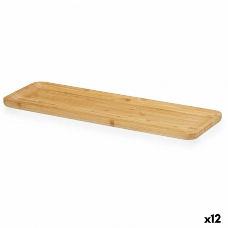 Snack tray Kinvara 90955 90955 Brown 46 x 1,6 x 15 cm Aperitif (12 Units)