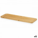 Tabla Aperitif Brown Bamboo 46 x 1,6 x 15 cm (12 Units) Tabla Aperitif Brown Bamboo 46 x 1,6 x 15 cm (12 Units)