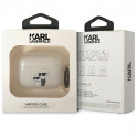 Karl Lagerfeld etui for Airpods Pro KLAPHNKCTGT transparentne Gliter Karl&Choupette