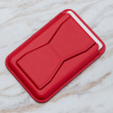 Card etui with stand red