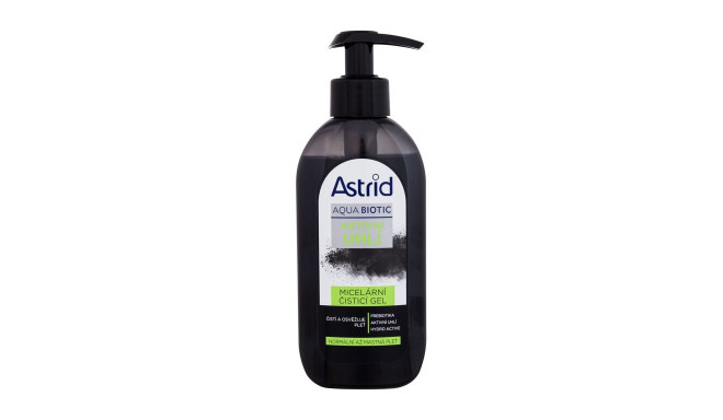 Astrid Aqua Biotic Active Charcoal Micellar Cleansing Gel (200ml)