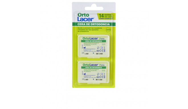 ORTOLACER CERA DE ORTODONCIA lote 2 pz