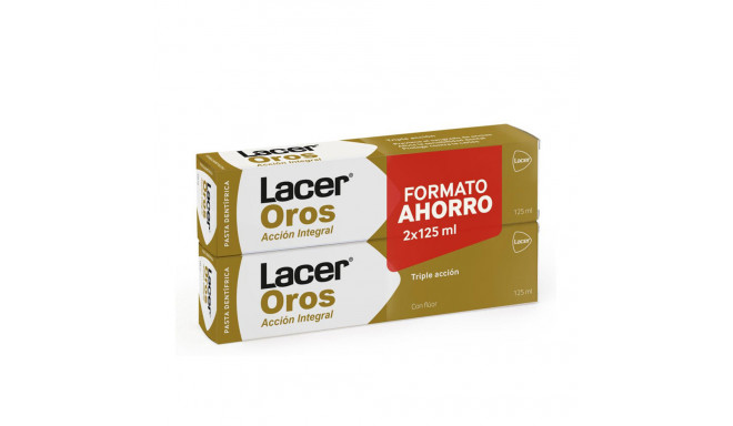 LACER OROS PASTA DENTAL lote 2 pz