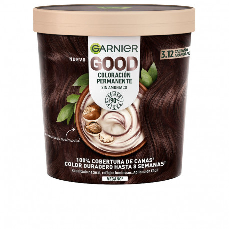 Garnier GOOD ammoniaagivaba püsivärv #3.12 217ml, mustikaspruun