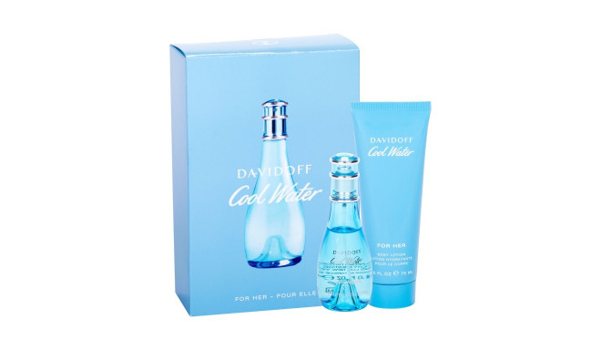 Davidoff Cool Water Eau de Toilette (30ml) (Edt 30 ml +Body Lotion 75 ml)