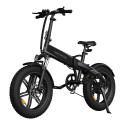 Electric bicycle ADO A20F Beast, Black