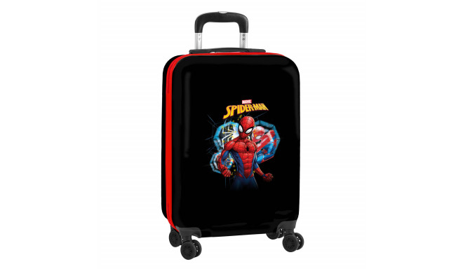 Cabin suitcase Spider-Man Hero Black 20'' 34,5 x 55 x 20 cm