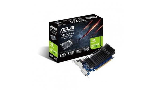 Asus videokaart GeForce GT 730 2GB GDDR5 64Bit