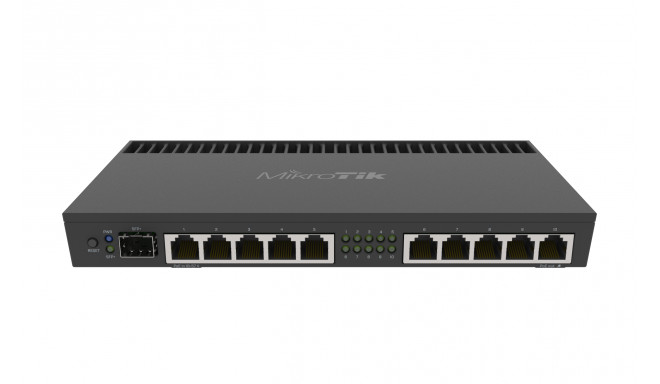 MikroTik RB4011iGS+RM ruuter 10/100/1000 Mbit/s Ethernet LAN (RJ-45) port 10 1 RouterOS (Level 5)