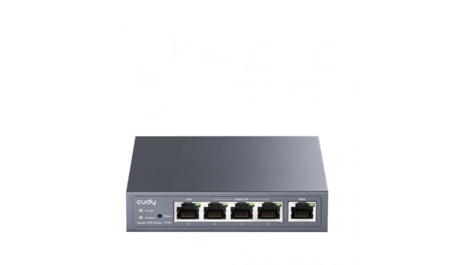 Cudy Gigabit Multi-WAN VPN Router wired router Fast Ethernet, Gigabit Ethernet Grey