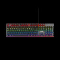 NOXO Retaliation keyboard USB English, Russian Black