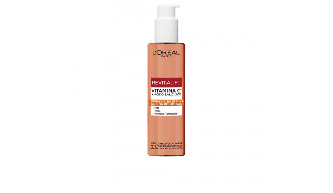 L'ORÉAL PARIS REVITALIFT VITAMINA C + ÁCIDO SALICÍCO limpiador en espuma 150 ml