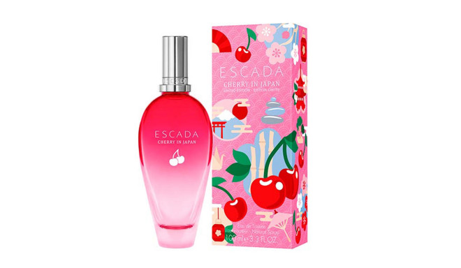 ESCADA CHERRY JAPAN EAU DE TOILETTE 100ML VAPORIZADOR