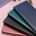 TelForceOne kaitseümbris Smart Magnetic Xiaomi Redmi Note 9s/9 Pro/9 Pro Max, tumepunane